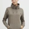 OXMO TUBE SW - Sweter - Gray Melange -Oxmo 0151b3049679490db4f8d08630732d06