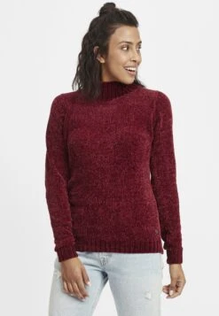 OXMO OXESTELLA - Sweter - Wine Red
