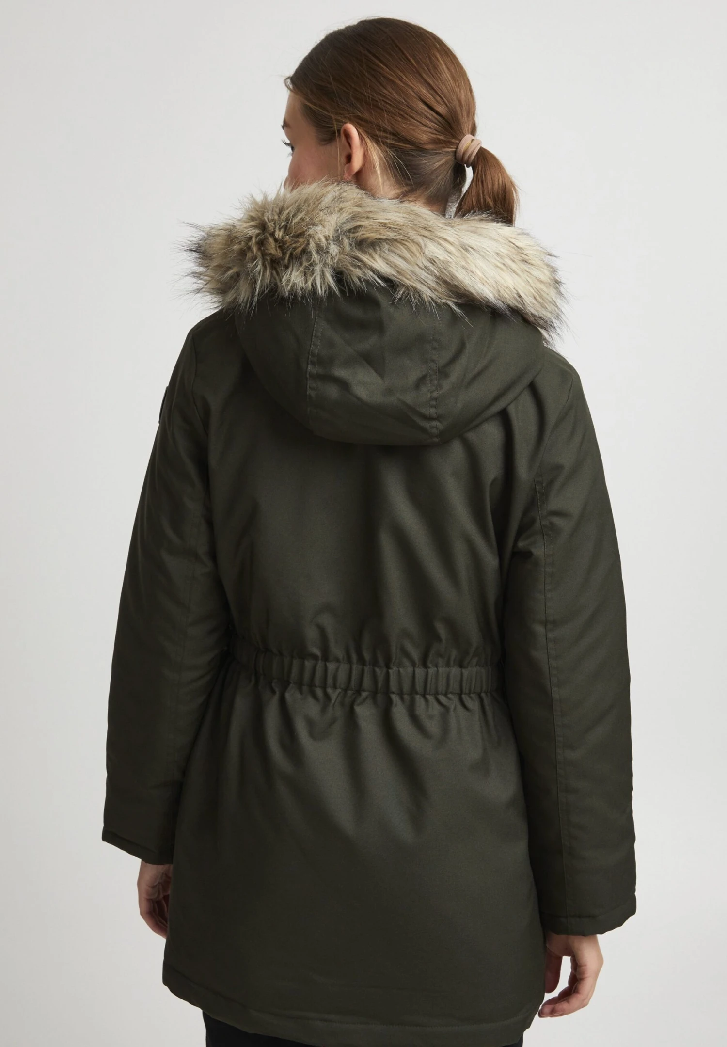 OXMO OXMARIBEL - Płaszcz Zimowy - Rosin 5 OXMO OXMARIBEL - Płaszcz Zimowy - Rosin - obrazek 3