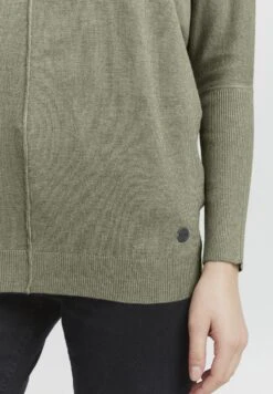 OXMO OXHERDIS - Sweter - Seagrass Melange -Oxmo 07d6abfb17b240b7b6ba27b9cc36df5a