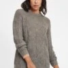 OXMO OXCHIARA - Sweter - Medium Grey Melange -Oxmo 0a2d2387b0234251accc7ae1662be517