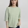 OXMO JONNE - T-shirt Basic - Frosty Green 2 OXMO JONNE - T-shirt Basic - Frosty Green -Oxmo 0bf30b67a1a9482487fde93d7a976ad2