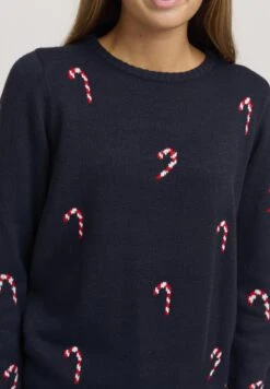 OXMO OXCHRISTEL - Sweter - Dress Blues -Oxmo 0c94de654b844e11aac1c3e9a4391df5