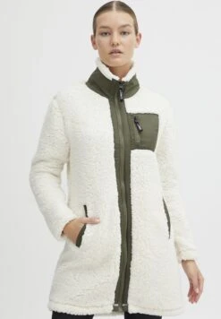 OXMO OXELINE - Krótki Płaszcz - Cloud Dancer