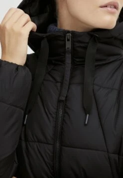 OXMO OXBODIL - Płaszcz Zimowy - Black -Oxmo 124ddc6da691437190f47eab0a916413