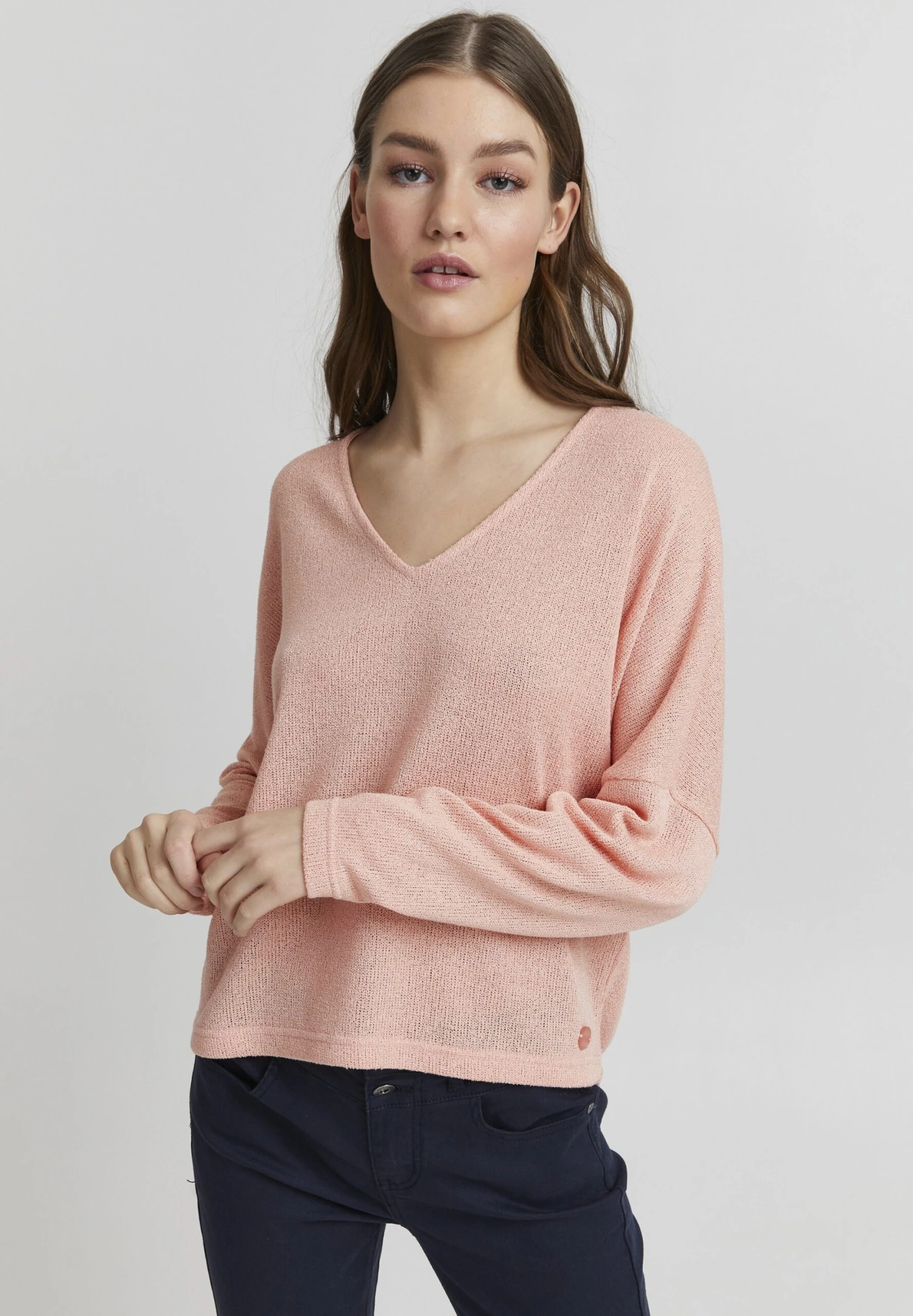 OXMO KATLA - Sweter - Coral Cloud 3 OXMO KATLA - Sweter - Coral Cloud