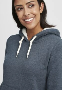 OXMO OXBINNA - Bluza Z Kapturem - Insignia Blue Melange -Oxmo 1811aca633144917b135e9a67236d9be