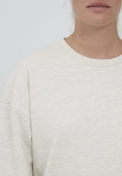 OXMO OXGRYNET - Bluza - Oyster Grey Melange -Oxmo 18b789ff74334d4cbd88d64210fabdce