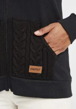 OXMO OXMATILDA - Bluza Rozpinana - Black -Oxmo 1a88f23991e944d5b8a8a580779290bc