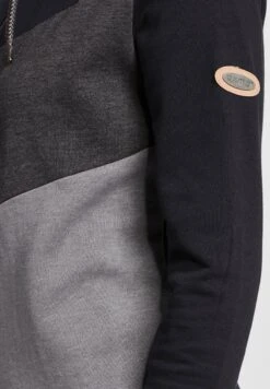 OXMO OXAGGI - Bluza Rozpinana - Black -Oxmo 1b251bafd91448e18b6f3c1d46b1ac32