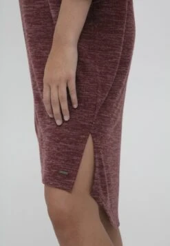 OXMO OXBINALA - Sukienka Dzianinowa - Chocolate Truffle Melange -Oxmo 1c08fcff1ee948ae8d52920cc46c86d3