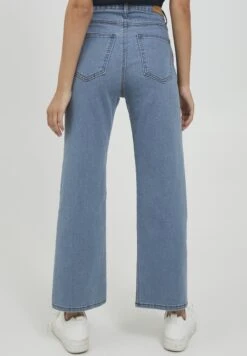 OXMO OXANNI - Jeansy Dzwony - Ligth Blue Denim -Oxmo 1cb6f7d50e3f4327b6ad02edbe8febe2