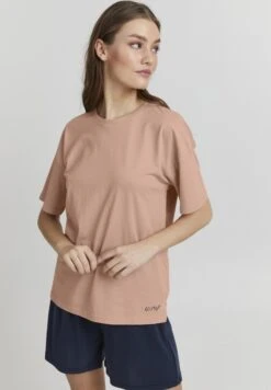 OXMO PINALA - T-shirt Basic - Mahogany Rose