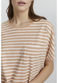 OXMO OXSTEFFI - T-shirt Z Nadrukiem - Mahogany Rose -Oxmo 1ef64810ac0740ea99fdc27dbb0f4ec8