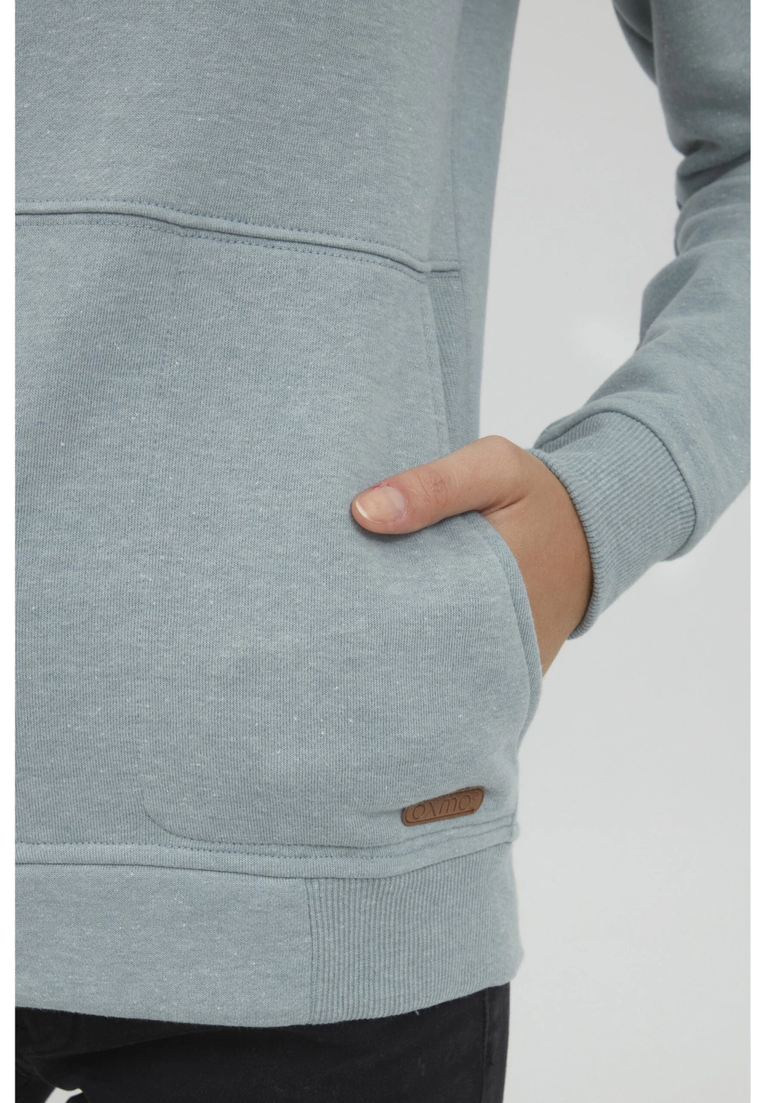 OXMO OXVIMPA - Bluza - Goblin Blue Melange 7 OXMO OXVIMPA - Bluza - Goblin Blue Melange - obrazek 5