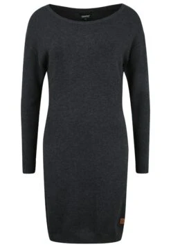 OXMO OXELLA - Sukienka Dzianinowa - Dar Grey M -Oxmo 214feaf02fe04824a9f7306e9dd2c6b8