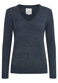 OXMO OXILVA - Sweter - Dark Blue 13 OXMO OXILVA - Sweter - Dark Blue -Oxmo 22264b138dc549d7b39070f8f2c64aeb