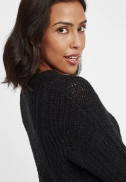 OXMO OXCHIARA - Sweter - Black -Oxmo 29d0948d8ee647b593d5e9584dc35998