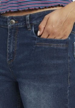 OXMO OXIRABELLE - Jeansy Slim Fit - Dark Ink -Oxmo 2bd692207404411cb0de3bb012ac1a67