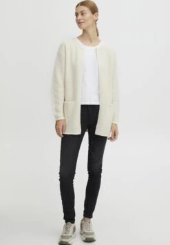 OXMO OXMILINE - Kardigan - Birch -Oxmo 2e4db92fbe7c4dd88297bcad069b47e5