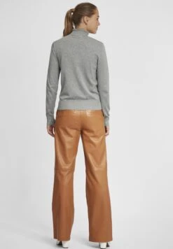 OXMO OXWINA - Sweter - Medium Grey Melange -Oxmo 31db4da44d6140bba1869740dea2ee56