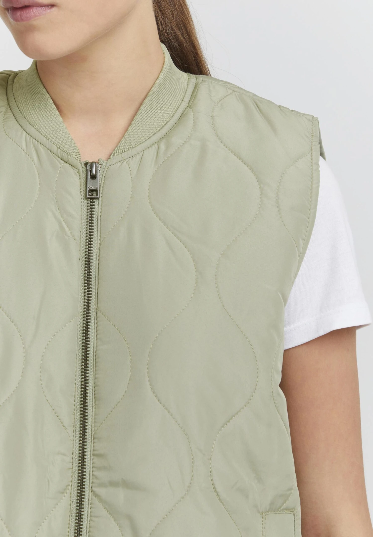 OXMO SVALA - Kamizelka - Seagrass 5 OXMO SVALA - Kamizelka - Seagrass - obrazek 3