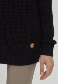 OXMO OXNANNA - Sweter - Black -Oxmo 3563041d611f40b98c4b7feace52732e