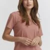 OXMO PIM - T-shirt Basic - Ash Rose -Oxmo 377c714bfe2f4279ae3f0200ca6baa86