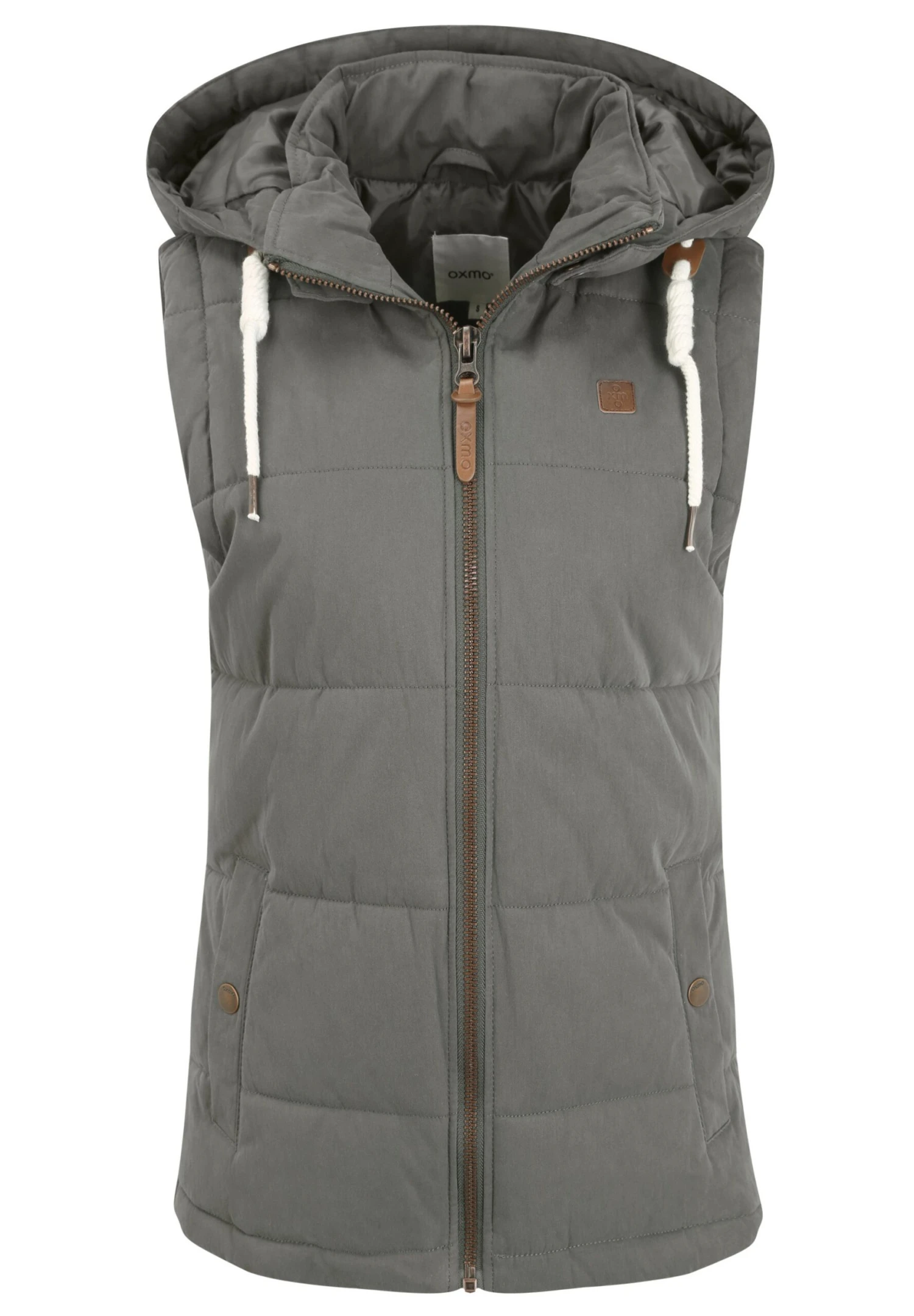 OXMO OXLEW - Kamizelka - Dark Grey 9 OXMO OXLEW - Kamizelka - Dark Grey - obrazek 7