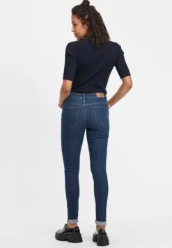 OXMO OXLENNA - Jeansy Relaxed Fit - Dark Ink -Oxmo 3bccf0796d7d4c84b126c5696fbff6d1