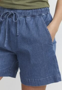 OXMO OXLILLITH - Szorty Jeansowe - Mid Blue Denim -Oxmo 3e927750d9fc4046a4ca5bea7fb904e0