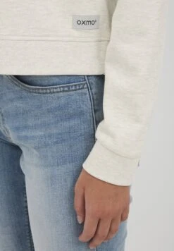 OXMO OXGRETHE - Sweter - Oyster Grey Melange -Oxmo 413c466a75d247ffa4e50414da31fb93