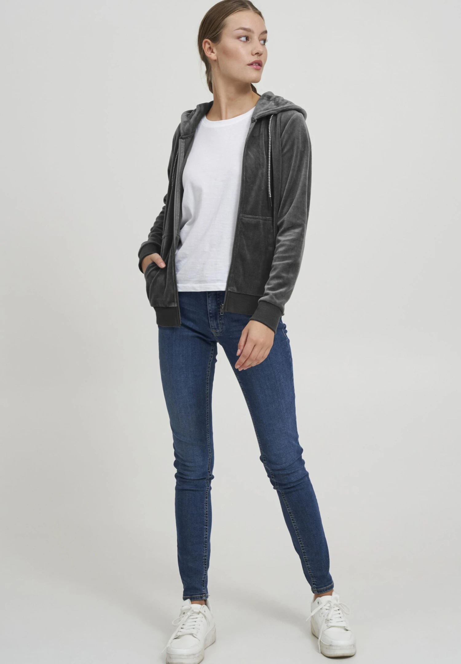 OXMO OXNICKY - Bluza Rozpinana - Castlerock 4 OXMO OXNICKY - Bluza Rozpinana - Castlerock - obrazek 2