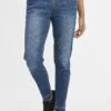 OXMO OXIRABELLE - Jeansy Slim Fit - Antique Blue -Oxmo 443722c659b242458891115e4ffc999b