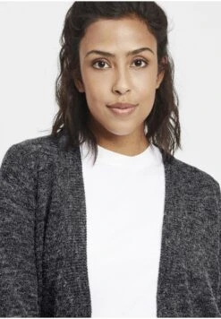 OXMO OXNELI - Kardigan - Charcoal -Oxmo 45ea25505a6c43b294abc61c5ce687ec