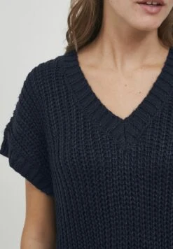 OXMO OXLENE - Sweter - Metallic Black -Oxmo 4883b168083a45469f6ed7ef4be4576a