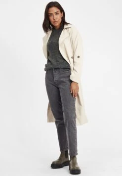 OXMO OXGIANNA - Sweter - Dark Grey Melange -Oxmo 4934b7937edf48a8830157de601cd87d