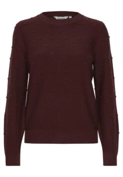 OXMO OXDOTTA - Sweter - Chocolate Truffle -Oxmo 49fb5fa5dd614921b7c46e25d2a66fd9