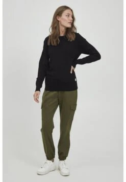 OXMO OXMARIA - Sweter - Black -Oxmo 4a3b237325174b6a8c50163ac0224456