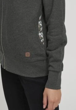 OXMO OXULLA - Bluza Rozpinana - Dark Grey Melange -Oxmo 4ab51d6cfbc44dd1b1905056e2eec6da