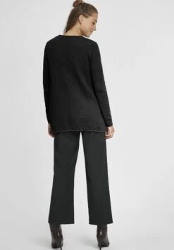 OXMO OXHILDA - Kardigan - Black -Oxmo 4ae022670a86438aba668930607915b2