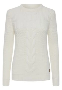 OXMO OXNATASJA - Sweter - Cloud Dancer -Oxmo 4b35f6e14e104166975ee684acd73240