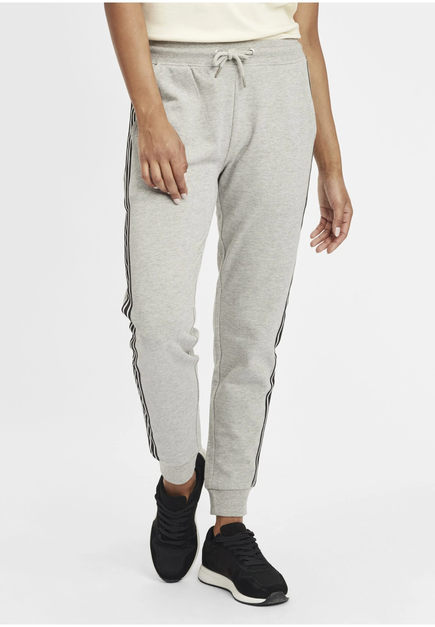 OXMO OXGABRILLA - Spodnie Treningowe - Grey Melange 3 OXMO OXGABRILLA - Spodnie Treningowe - Grey Melange