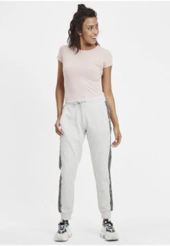 OXMO OXGABRILLA - Spodnie Treningowe - Light Grey Melange -Oxmo 4c18201d663b4cc4a30cd5b861a4f349