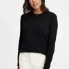 OXMO OXSARAH - Sweter - Black -Oxmo 4c6311b82e1d4df6b0ca5ab8d973b73c