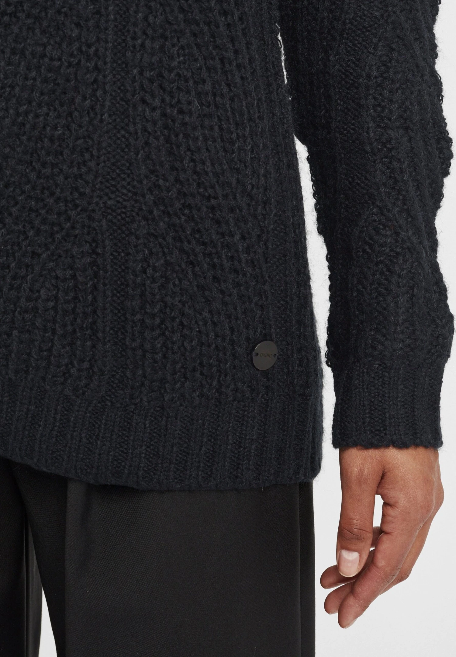 OXMO OXCHIARA - Sweter - Insignia Blue 7 OXMO OXCHIARA - Sweter - Insignia Blue - obrazek 5