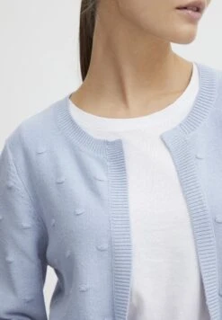 OXMO OXKALOTTA - Kardigan - Brunnera Blue -Oxmo 4db6760c9bf44e70afa899b6bf9fdb93