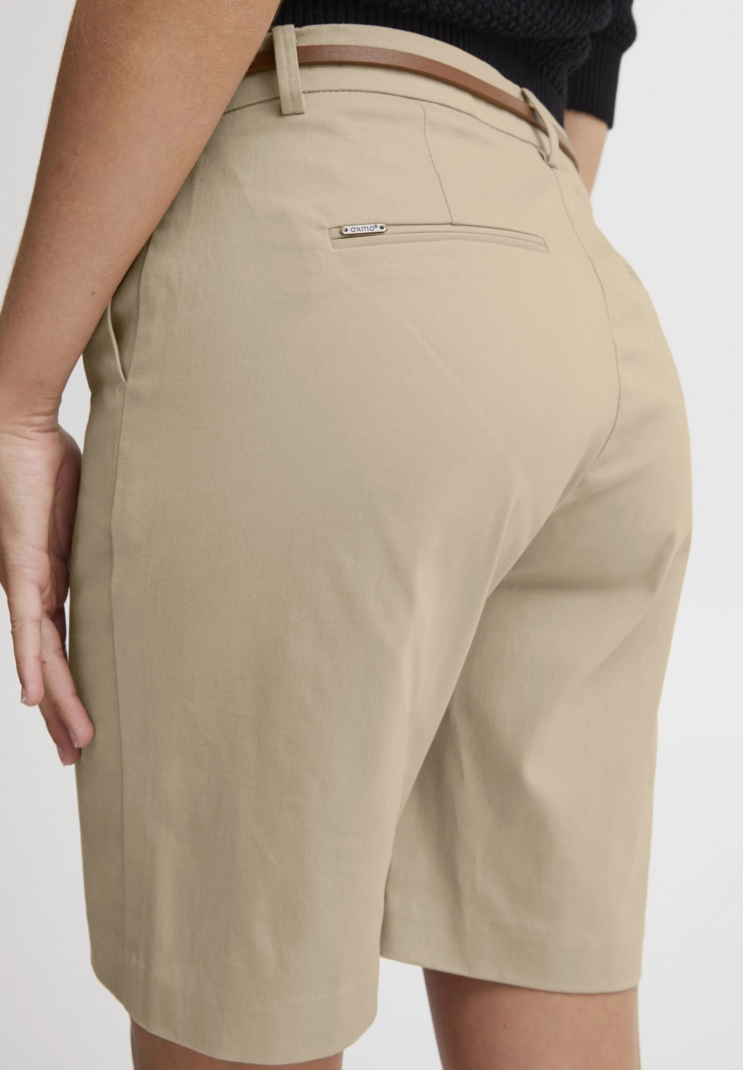 OXMO OXDANEY SH - Szorty - Beige 7 OXMO OXDANEY SH - Szorty - Beige - obrazek 5