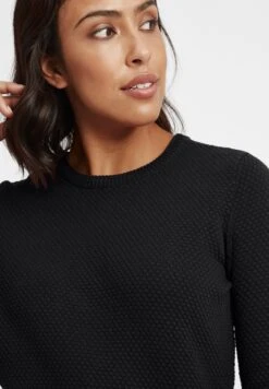 OXMO OXSARAH - Sweter - Black -Oxmo 4e5f151e24374fa1b277c147db0ea4a2