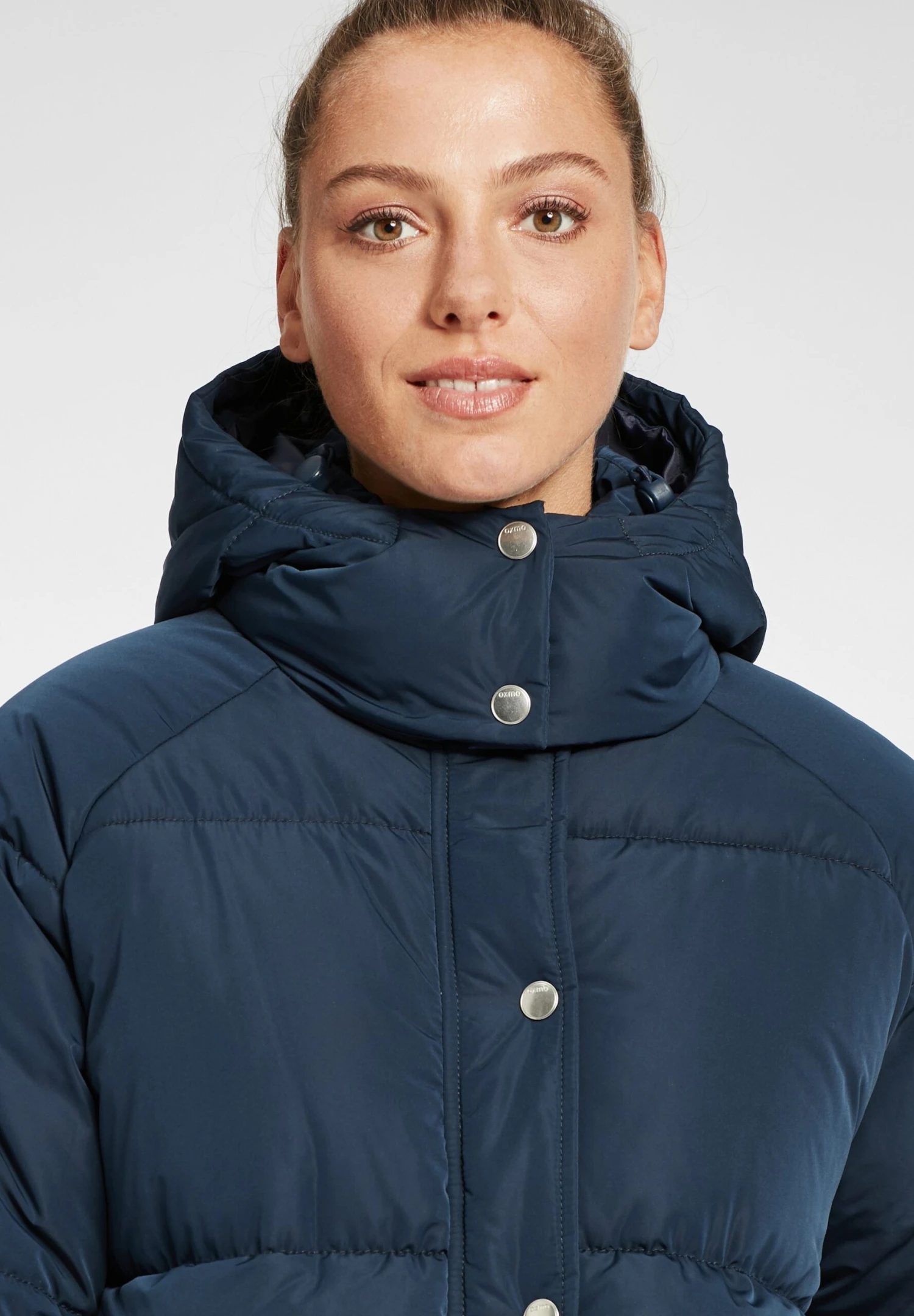 OXMO OXALBA - Płaszcz Zimowy - Dress Blues 6 OXMO OXALBA - Płaszcz Zimowy - Dress Blues - obrazek 4